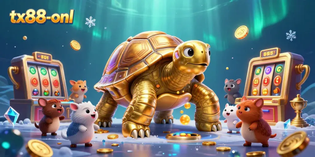 Experience thrilling play at tx88-onl with a vibrant casino scene featuring games and rewards!