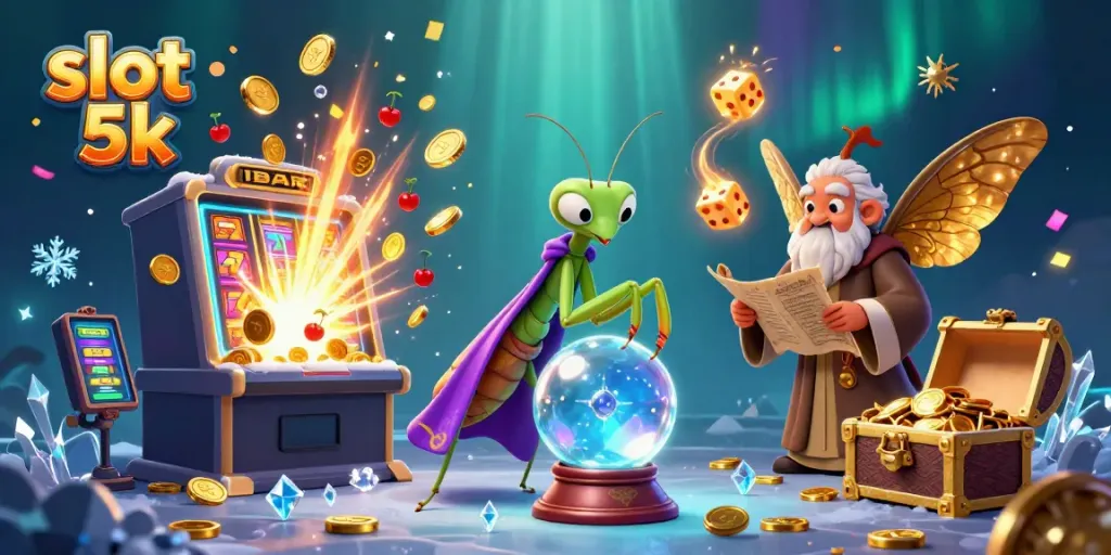 Engage in thrilling gameplay with slot 5k featuring dynamic reels, coins, and lucky symbols.