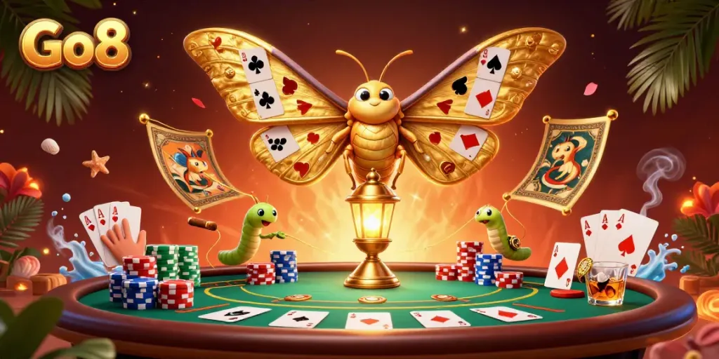 Experience thrilling gameplay at Go8 with stunning casino visuals and vibrant elements.