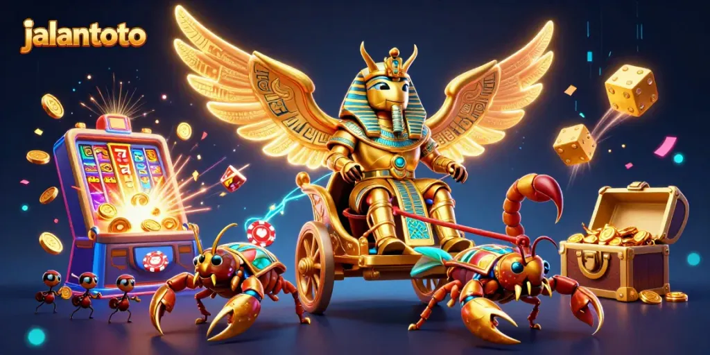 Experience thrill with jalantoto's vibrant casino scene featuring slots, jackpots, and excitement.