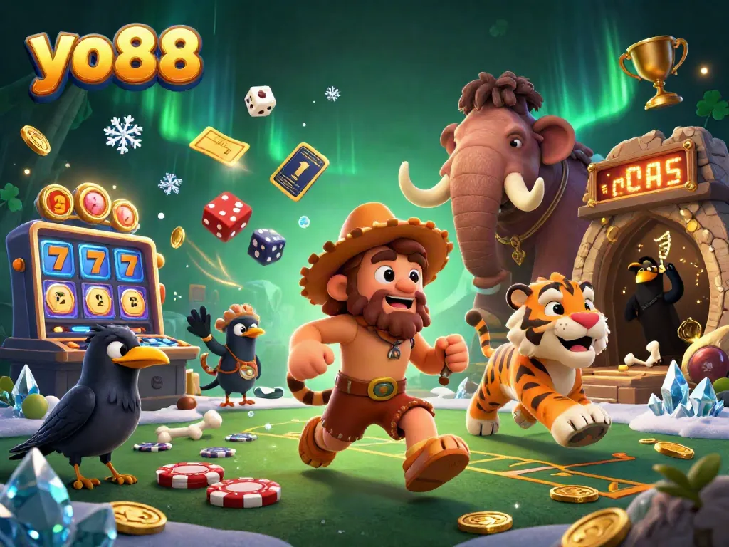 Engage with the yo88 online casino experience featuring rich 3D illustrations and dynamic gameplay elements.