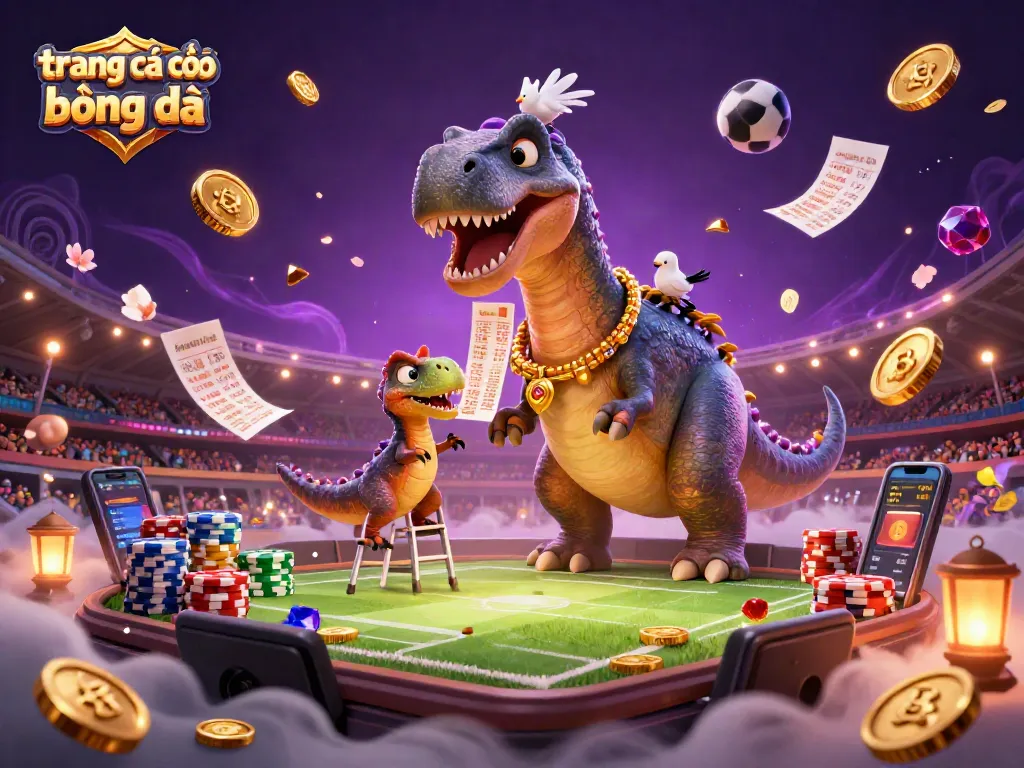 Experience exciting sports betting with trang cá cược bóng đá, showcasing dynamic betting elements and immersive atmosphere.