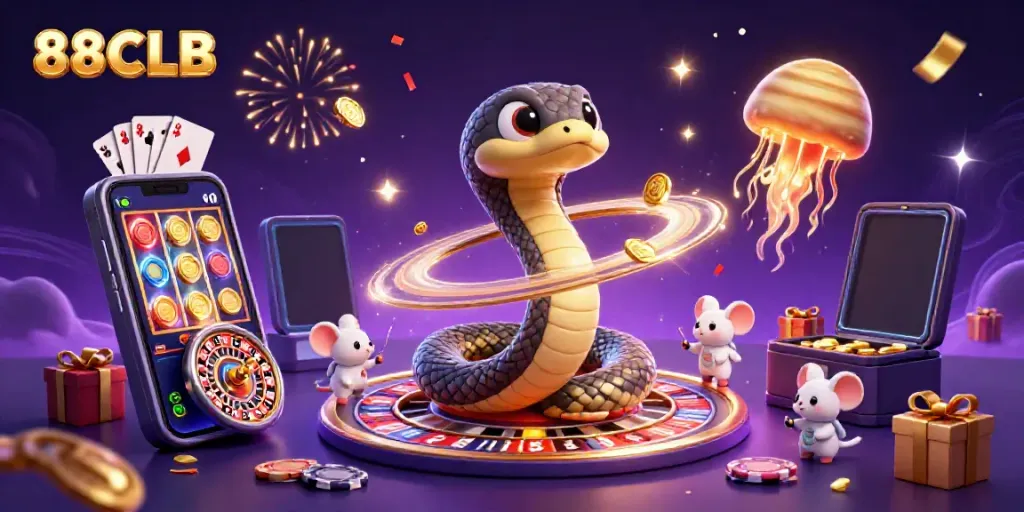 Bet on the thrilling cosmic roulette with 88CLB while winning in a vibrant casino universe.