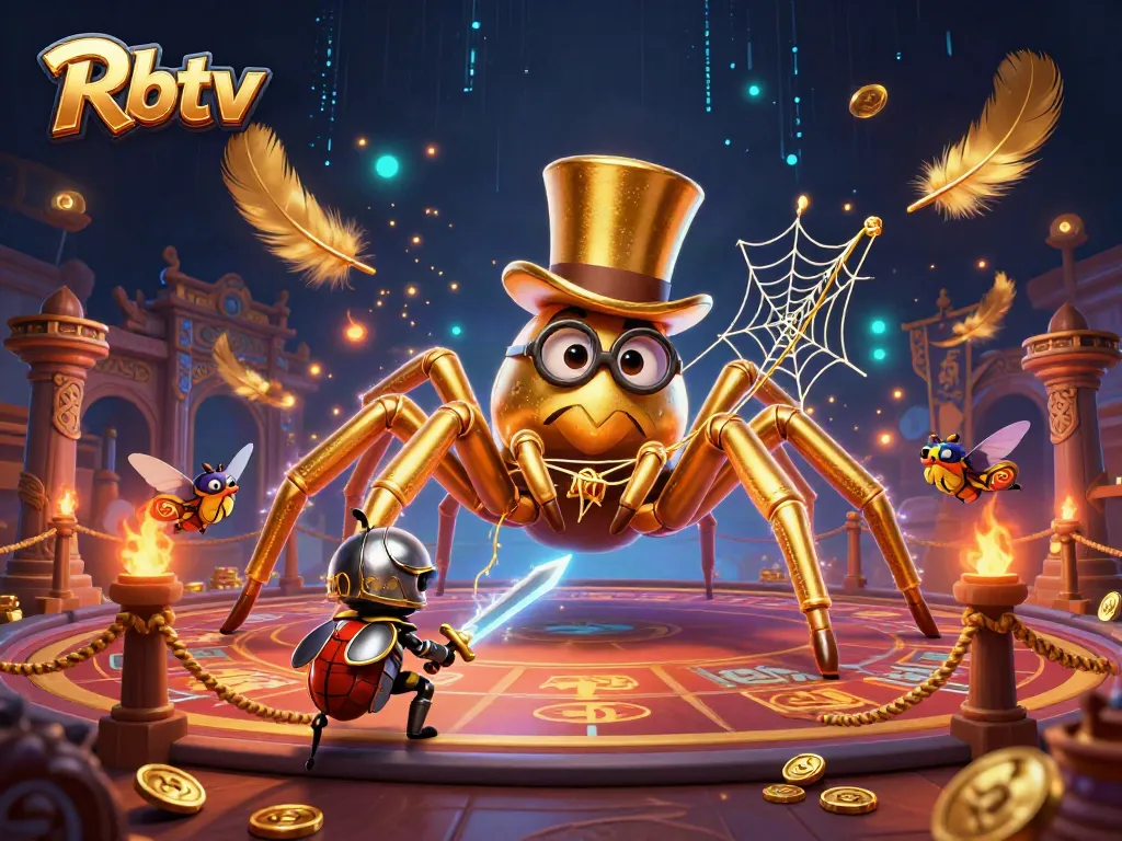 Rbtv menghadirkan pengalaman kasino dengan karakter kartun yang menakjubkan secara 3D.